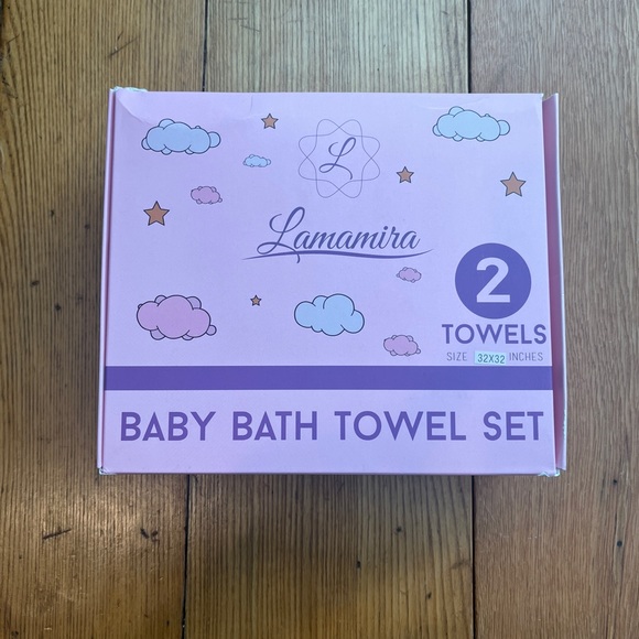 BRAND NEW ORGANIC BABY TOWEL SET - Picture 2 of 3